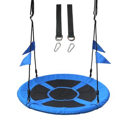 China Outdoor Flying Saucer Play Swing Two Sizes Tree Swing Set Outdoor Indoor Swings With Adjustable Straps For Kids, Men, Women And Teens for sale