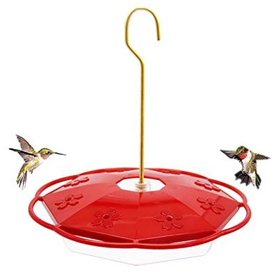 China Non-automatic hummingbird feeder with 5 feeding ports, hanging design for bird lover, perfect for outdoor patio garden for sale