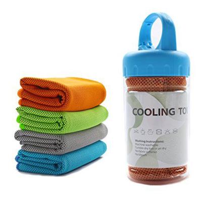 China 2021 Travel Microfiber Towel Ice Towels QUICK DRY Cooling Is Convenient To Carry for sale