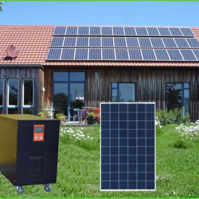 China Industrial Home 6KW Off-grid Solar Power System 3kw 5kw 10kw 15kw 20kw 30kw Industrial Commercial for sale