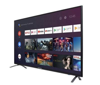 China Slim TV 55inch UHD 55 UHD 4K Smart Android LED TV 18.5 24 32 40 43 50 55 65 Cheap China Factory Flat Panel Televisions 75 inch TV for sale