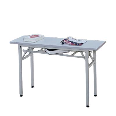 China Folding Frame Folding Table Foldable White Desk for sale