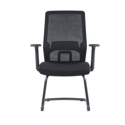 China Other Fixed Base Armrest And Lumbar Support Sled Visitors Chair for sale