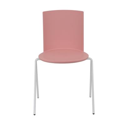 China Cheap Modern Stackable Plastic Stackable Chair Popular Modern Popular Conference Office Plastic Chair for sale