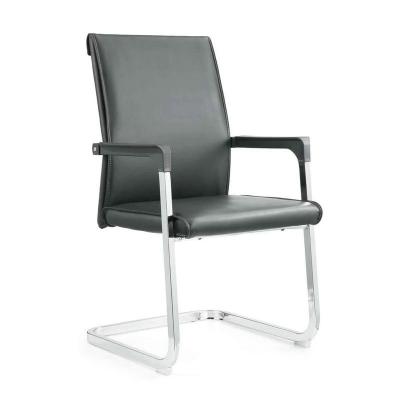 China Other China CEO Modern Executive Ergonomic Leg Chair Leather Fixed Office Furniture for sale