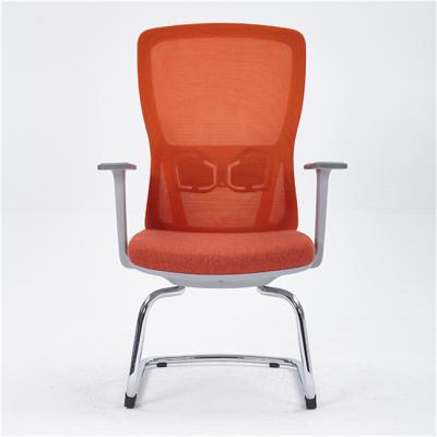 China Other Star Molded Foam Office Seat And Back Luxury Visitors Armchair With Plastic Shell Back And Sled Base for sale