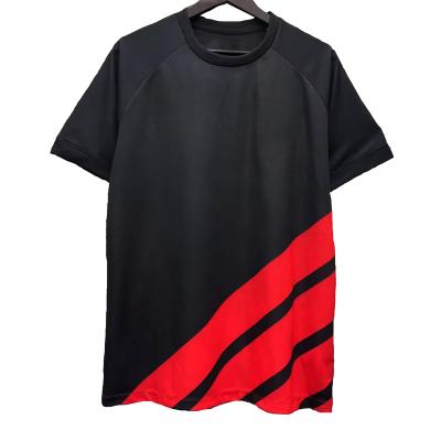 China Shirts & Main the season 23-24 season 23-24 away wholesale thai version second quick-drying good quality red black soccer jersey for sale