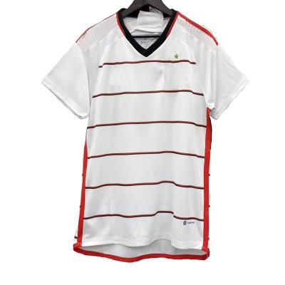 China Shirts & Tops wholesale high quality Thai white quick-drying new season breathable soccer jersey away for sale