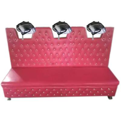 China 2021 Popular Pink 3 Seats Modern Bench Drier Living Room Chair With High Quality for sale