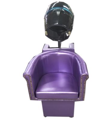 China 2021 Latest European Style Traditional Purple Dryer Chairs With Dryer for sale