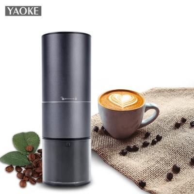 China Manual Electric Grinder Coffee Beans Burr Grinder Ditting Coffee Maker Conical With Electric Bean Grinder Motor Stainless Steel Grinder for sale