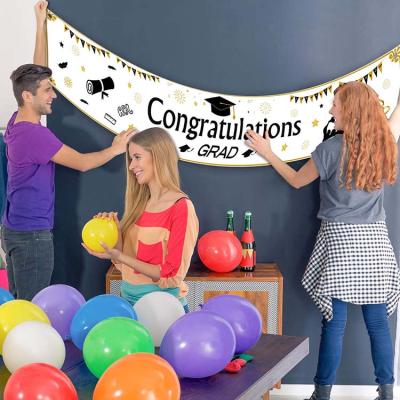 China Hot Sale Graduation Party Decoration Congrats Graduate Decorations Graduation Party Banner for sale