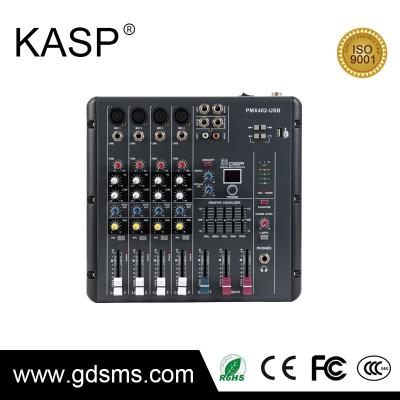 China Stage MP3 Input with Digital Display Professional Power Mixing Console for sale