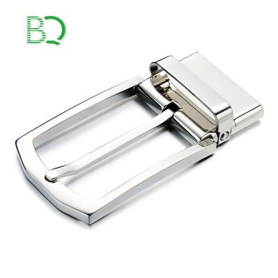 China Custom Detachable Double Pin Marks 316L Stainless Steel Reversible Belt Buckle Use Nickel Free For Men And Women for sale