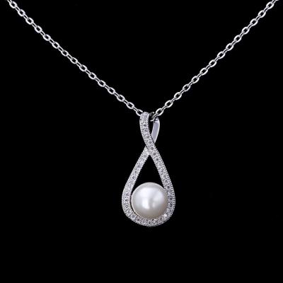 China BOHEMIA Cultured Freshwater Pearl Women's Fashion 925 Sterling Silver Pendant for sale