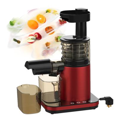 China 2022 New Design Slow Speed ​​Auger Dual Screw Slow Juicer With 200Watt DC Motor for sale