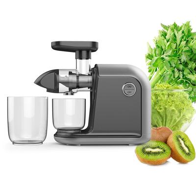 China Household OEM/ODM Slow Stainless Steel Cold Press Screw Home Fruit Juicers Reduce Oxidation Slow Juicer for sale