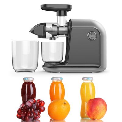 China Household bestsellers in the United States kitchen fruit vegetable electric cold press horizontal slow juicer for sale