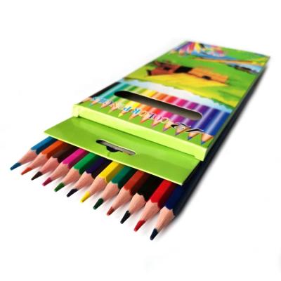 China Student 20 Years Office Stationery Art Set Wood Free 12 Colored Pencil Wholesale for sale