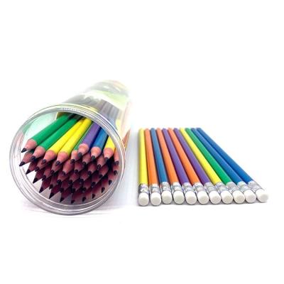 China office & Professional School Pencil Hotel 7.5inch Woodless Supply HB Black Writing Pencil With Pearl Colored Body for sale