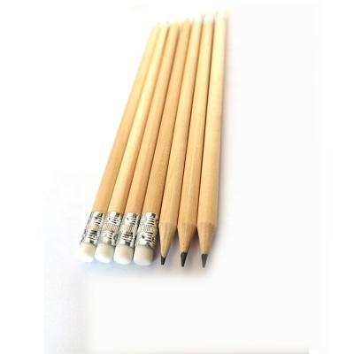 China office & School Pencil 7Inch Sketch Drawing Custom Logo Graphite Wood HB Golf Pencils With Eraser for sale