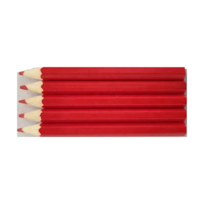 China 3.5 Inch Mini Hexagon Sharpened Wood Red Color Voting Election Pencils Pencil Voting Red Voting Pencil for sale