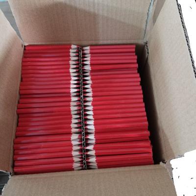 China Wholesale 7.0 Inch 2.6/2.8/3.0 Mm Desktop Hexagon Poplar Red Color Wooden Pencils For Voting for sale