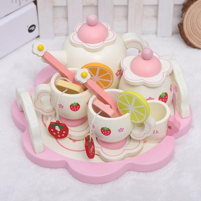 China White Doctor Plays Set Children's Kitchenware Toy Set Girl's Gift Lemon Afternoon Tea Set Simulation Funny Every Kitchen Tableware Set For Kitchen for sale