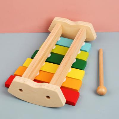 China High Quality Wooden Piano Instrument Eight Tone Hand Percussion Hand Banging On The Piano For Kid Toy for sale