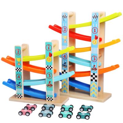 China DIY Plastic Slot Toy Racing Track Cars Toy Sliding Educational Racing Track For Children for sale