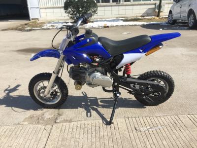 China Blue / Black E - Start 4 Stroke Kids Atv Single Cylinder 60CC Pit Bike 48km/H for sale