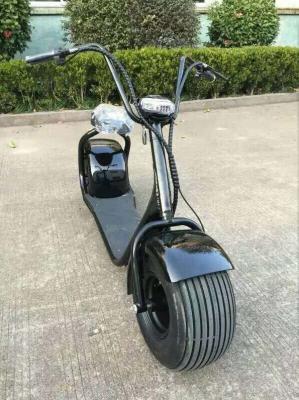 China F / R V Brake Electric Motorcycle Bike 60V 1000W E - Scooter For Park Road for sale