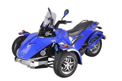 China Blue Racing Tricycle Motorcycle ATV 250CC , Three Wheels Single Cylinder Buggy for sale