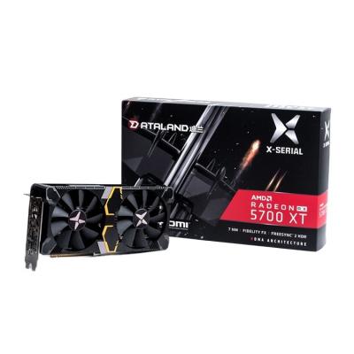 Chine 2560 carte graphique de Radeon Rx 5700 Xt de noyaux, carte graphique d'exploitation de 8GB GDDR6 ETH à vendre