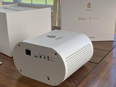 China 1.2g de Mijnwerker van het grijnsmuntstuk, Cuckatoo32 Ipollo G1 Mini Miner Te koop