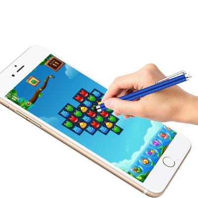 China OEM/ODM Mobile Phone Tablet Stylus Pen Touch Screens with Logo Clip Custom Touch Pen Colorful Stylus Pens for Laptops and Phones for sale