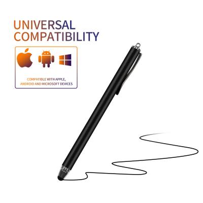 China Drawing Pen Capacitive Touch Screens Written With Clip Custom Logo Touch Pen Touch Stylus Pens For for sale