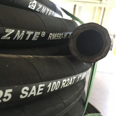 China Movable SAE 100 R2AT (2SN) 1 inch, steel wire high pressure rubber hose for sale