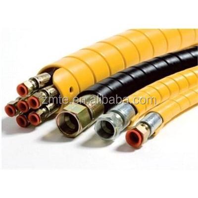 China Colorful Plastic PP PP/PE/PVC /HDPE Pipe Guard/Hydraulic Pipe Protector for sale