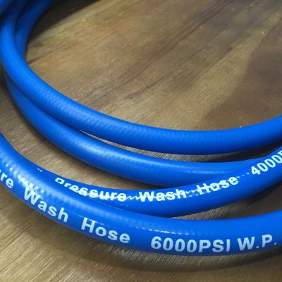 China Seal Pressure Rubber Hose Hot And Cold Water Powerwash Hose For High Pressure Washing for sale