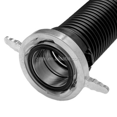 China Used for oil on marine pump water dock PVC spiral suction hose /PVC suction hose with plastic connector for sale