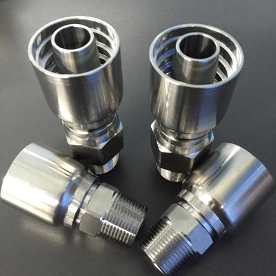 China Stainless Steel Hydraulic 6mm Pipe End Fittings 6mm for sale