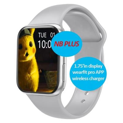 China Hot Selling MP3 Playback Long Standby Time IP67 Waterproof Wireless Message Charging BT Notice Smartwatch PLUS for sale