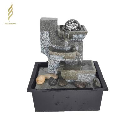 China free shipping eco-friendly fountain price water fountain feng shui zen water fountain home decor for sale