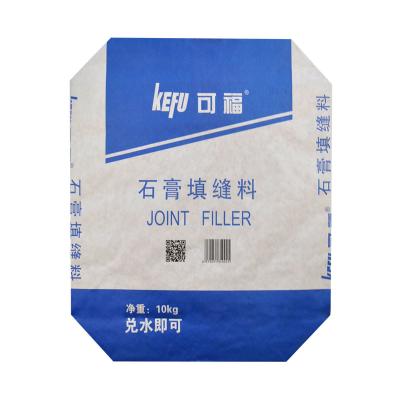 China Building Material Multiwall Paper Sack Valve Sealed Bags 10kg Eco - Friendly for sale