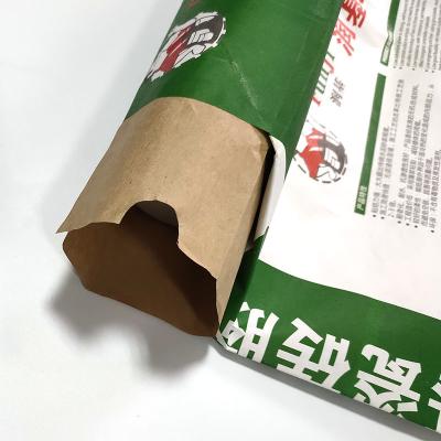 China Laminated Woven PP Valve Bag / Polypropylene Packaging Bags Environment Friendly for sale