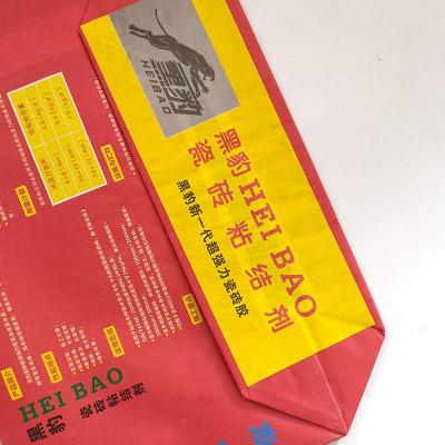 Chine Sac multi d'emballage de papier d'emballage de couleur et de taille avec étanche à l'humidité de valve réutilisé à vendre