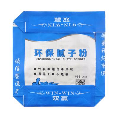 China Polypropylene PP Woven Sacks With Valve Puncture Resistant Putty Powder Packing for sale