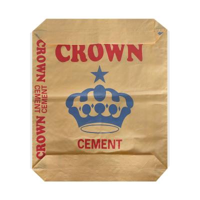 China Waterproof Recyclable PP Valve Bag 50kg , Polypropylene Woven Cement Packing Bags for sale