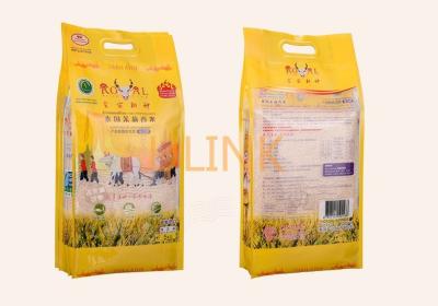 Chine 5kg/10kg/Customized le polypropylène pp tissé a stratifié le sac de riz avec Hanle à vendre